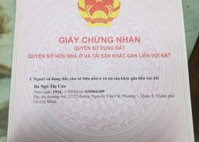 Chính chủ cần bán nhà Quận 5, Nguyễn Văn Cừ, giá 3,5 tỷ (4x5)m, nở hậu 5616928