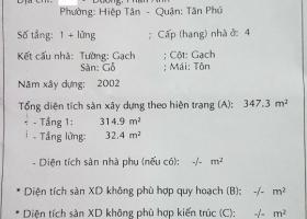 Bán nhà MTKD Phan Anh Tân Phú 6.7x48m cấp 4 giá 26 tỷ TL (gần chợ Ngã tư 4 xã) 6553968