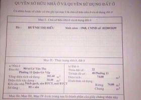 Nhà bán hẻm 162 đường Nguyễn Văn Khối P.9 , Gò vấp, DT:81m2 giá 7,5 tỷ 6679756