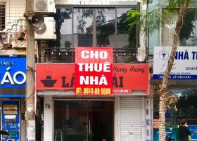 Cho thuê cửa hàng 2 tầng phố Lê Văn Hưu - Quận Hai Bà Trưng- HN 6928047