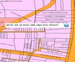 Cần bán lô đất thổ cư 93m2(5.2×18m) hẻm ô tô đường Hùng Vương, tại xã Phú Đông, Nhơn Trạch, Đồng 7019355