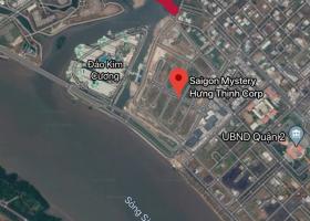 Cần Bán nền đất Biệt Thự trong khu Saigon Mystery Villas với 2 mặt giáp Sông, 14x20m, giá 125tr/m2, P. Thạnh Mỹ Lợi Q,2 7234541