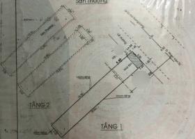 bán nhà mặt tiền phan văn trị f14 Q. bình thạnh trệt 1 lầu ST  DTCN ;62m2 giá 9.9 ti 7527363