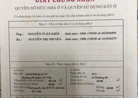 Bán nhà 416/43/32 dương Quảng Hàm, p.5, gò Vấp, tp. hồ chí minh 7543535