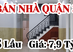 Bán nhà Nguyễn Đình Chiểu. Phường 5.Quận 3 7582787