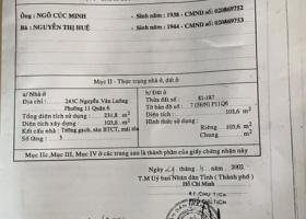 Bán nhà mặt tiền Nguyễn Văn Luông (đối diện bệnh viện Quận 6) DT 4x26m, 3 tấm, giá 17.5 tỷ 7605335