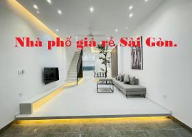 Nhà HBG Nguyễn Oanh, P17, Gò Vấp, 65m2, 3 tầng, lung linh. Tùng thổ cư. 7768721