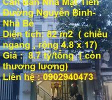 Cần Bán Nhà Mặt Tiền Đường Nguyễn Bình- Nhà Bè 8073845