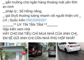 Bán nhà riêng tại Đường Huỳnh Văn Nghệ, Phường 15, Tân Bình, Tp.HCM diện tích 56m2  giá 5.5 Tỷ 8078274