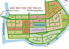 Bán đất nền dự án tại Dự án KDC Phú Nhuận - Phước Long B, Quận 9, diện tích 290m2 giá 72 Triệu/m² 8209379