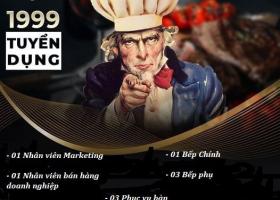 1999 STEAK TUYỂN DỤNG NHÂN SỰ ĐI LÀM NGAY. 8218322