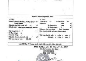 Chính chủ bán nhà 24D Cao Bá Nhạ, Quận 1, Thành phố Hồ Chí Minh 8244373