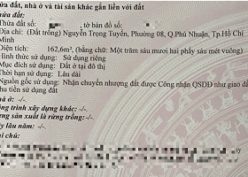  Đất Mặt Tiền Nguyễn Trọng Tuyển, P8, Phú Nhuận, 6,4x24m, NH 9m, cn 163m2. Giá 33.5 tỷ  8304712