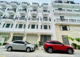 Nhà 4 tầng, 4x22m, mặt tiền chợ Hồ Văn Long Quận Bình Tân, sổ hồng riêng, sân xe hơi 9m 8348958