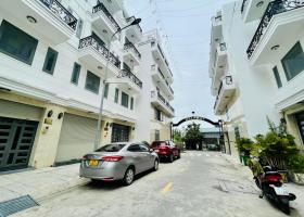 Nhà 4 tầng, 4x22m, mặt tiền chợ Hồ Văn Long Quận Bình Tân, sổ hồng riêng, sân xe hơi 9m 8348958