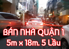 Bán nhà Nguyễn Thị Minh Khai. Quận 1, Hẻm 12m. 5 Lầu. Giá 25 Tỷ 8452898