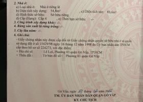 Bán nhà sổ hồng riêng, HXH, 114 Phạm Văn Đồng, P3, Gò Vấp.DT:4.3x13, giá:5.6 tỷ 8460013