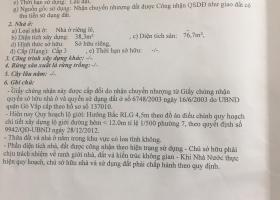 Bán gấp nhà HXH, Trần Thị Nghĩ, P7, Gò Vấp, 1tr1l, 5 tỷ. 8497155