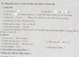 Bán Gấp Lo Công Việc MT Núi Thành, P13, Tân Bình ; 3.6x16m, Hầm 6 Lầu- 13.5 tỷ TL 8504234