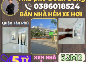 HXH Trần Tấn Quận Tân Phú 52M2 chỉ 5 tỷ 5 – Liên hệ: 0386018524. 8526418