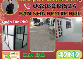 Bán nhà gần Nhà sách Fahasa Quận Tân Phú 42M2 chỉ 3 tỷ, Liên hệ: 0386018524. 8559511