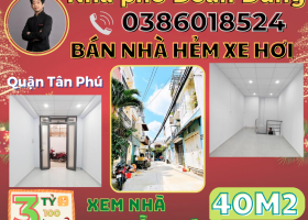 Bán nhà gần UBND Quận Tân Phú 40M2 chỉ 3 tỷ 1 - Liên hệ: 0386018524. 8559514