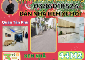 Bán nhà Vườn Lài Tân Phú 44m2 chỉ 3 tỷ 200 triệu – 0386018524. 8567937