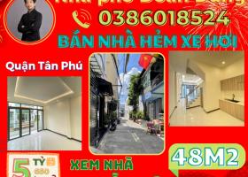 Bán nhà mới Tô Hiệu HXH 3 tầng Quận Tân Phú 48m2 chỉ 5 tỷ 650 triệu – 0386018524. 8578762