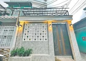 Bán nhà mới tiện ở ngay ăn tết sổ hồng riêng 1 lầu hẻm 24 Gò Ô Môi P. Phú Thuận Quận 7. 8585754