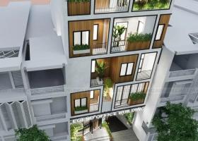 Bán căn hộ cho thuê, góc 2 MT hẻm đường Phan Huy Ích, DT: 12 x 22m, 8 tầng. 8726219