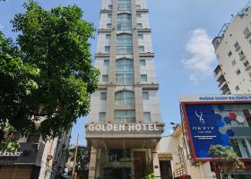Bán khách sạn GOLDEN GATE mặt tiền Lý Tự Trọng. DT: 12*32m, nở hậu 15m. Hầm - 20 tầng 8757807