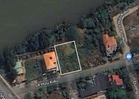 105TR/M2 có Đất BT (ngang 17m) Mặt tiền Lê Hữu Kiều, sân vườn trực diện view sông Giồng, An Phú, Q2 8922763