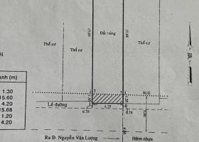 Bán nhà hẻm 139 Nguyễn Văn Lượng P10, DT 4,2x18m hiện trạng cấp 4 giá 7,8 Tỷ 8963054