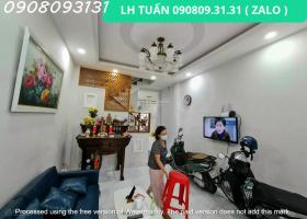 3131- Bán nhà HXH Huỳnh Văn Bánh, Phú Nhuận, 50m2 nở hậu 2 tầng, 6 tỷ 8 8986642