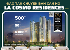 Đào Tân chuyên bá căn hộ La Cosmo, 62,67m2, 2,9 tỷ, sở hữu lâu dài, đầy đủ nội thất 8988779