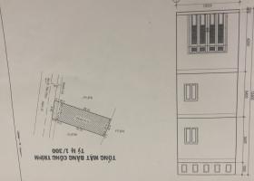 Nhà hxh đường tây hòa phước long A, DT 62m cấp 4 8991421