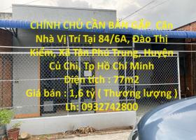 CHÍNH CHỦ CẦN BÁN GẤP  Căn Nhà Vị Trí Tại Huyện Củ Chi , TP HCM 8996422
