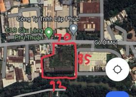 Cho thuê lô đất MT Gò Ô Môi, Phú Thuận, Q.7: 6.700m2, giá 280 tr/th 9020656